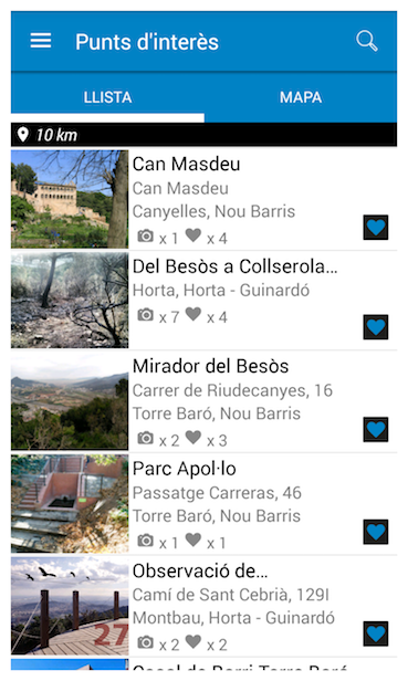 App Mapa B+S