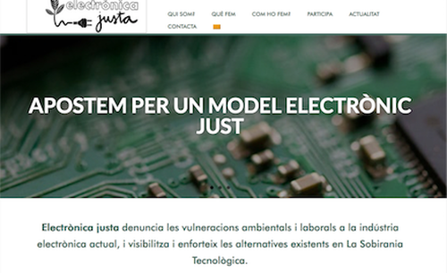 electronica justa