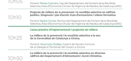 Programa webinar residus edificis Gene
