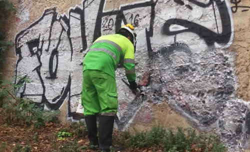 Pintades i graffitis